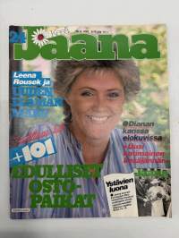 Jaana 1983 nr 24, Leena Rousek, Dianan kanssa elokuvissa, Pertti Salolainen