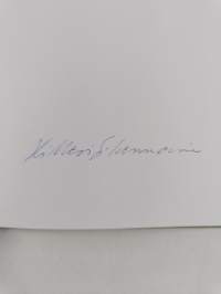Sinua muistellen : runoja puolison muistolle vuosilta 1993-1994 (signeerattu)
