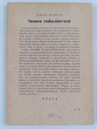 Suomen raaka-ainevarat