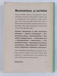 Maastomittaus ja kartoitus