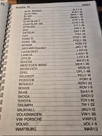 autodata 1974 technical data 1967-74