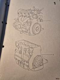vw polo ja audi 50 varaosaluettelo 1976
