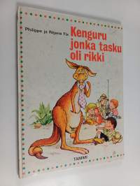 Kenguru jonka tasku oli rikki