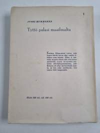 Tyttö palasi maailmalta : romaani