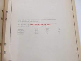 Volvo-Penta 550 Archimedes 55, typ 382 Reservdelskatalog, Parts Catalogue -varaosaluettelo