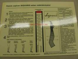 Sigvaris sukkatikku 1970-luku