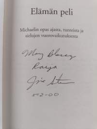 Elämän peli : Michaelin opas ajasta, tunteista ja sielujen vuorovaikutuksesta (signeerattu, tekijän omiste)