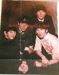 The Swinging Blue Jeans -Suosikki-lehden juliste 1960-luvulta/Beatles