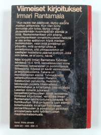 Viimeiset kirjoitukset