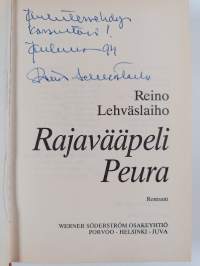 Rajavääpeli Peura (signeerattu, tekijän omiste)