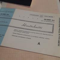 TRIUMPH  HUOLTOKUITTIKIRJA  HERALD 1200,  12/50 SPITFIRE 4 JA VITESSE 6 -Käyttöohjeet käyttöohjekirja