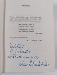 Panssarisotaa 1941-1944 (signeerattu, tekijän omiste)