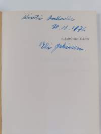 Lämpöisin käsin : kehitysvammaisten puolesta (signeerattu, tekijän omiste)