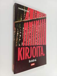 Kirjoita : he eivät voi : nuorten kirjoituskilpailun satoa