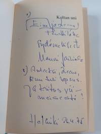 Koltan uni : rikostarkastaja Susikosken tutkimuksia (signeerattu, tekijän omiste)