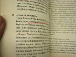 200 värikuvallista huonekasvia sekä niitten hoito