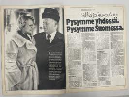 Jaana 1980 nr 2, Irja Ketonen, Annikki Saarela - parhaiten pukeutuneet, Sirkka ja Teuvo Aura, Alma Phil-Klee, Laulavat Ruohoset, Saara Pakkasvirta