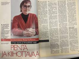 Jaana 1980 nr 3, Marja Korhonen, Irma Seikkula, Anneli Sari, Tunnettuja koteja - Kotkaniemi, Puserot, Sinikka Aaltonen - ompelija