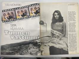 Jaana 1980 nr 7, Sirpa Viljanmaa Miss Suomi, Markku Veijalainen,  Olympiatytöt, Jotarkka Pekkanen