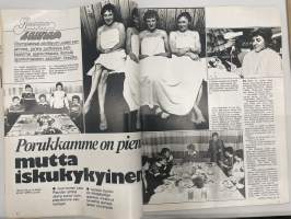 Jaana 1980 nr 7, Sirpa Viljanmaa Miss Suomi, Markku Veijalainen,  Olympiatytöt, Jotarkka Pekkanen