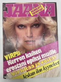 Jaana 1980 nr 11, Virpi Miettinen, Kalevi Keihänen, Bette Midler, Katri Helena ja Katri-Helena laulaja ja ministeri