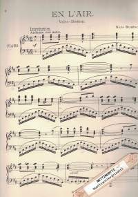 En l'air. Valse - Boston