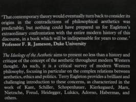 The Ideology of the Aesthetic