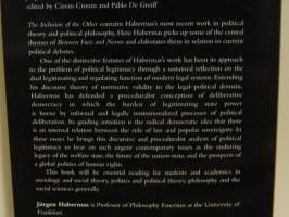 The Inclusion of the Other - Studies in Political Theory