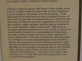 Shylock´s Rights - A Grammar of Lockian Claims