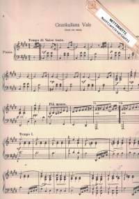 Grankullans vals : valse lente