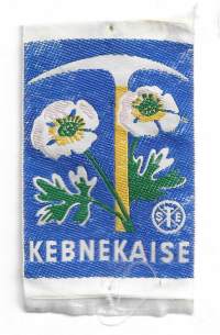 Kebnekaise - hihamerkki kangasmerkki matkailumerkki