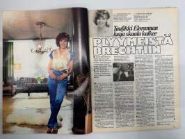 Jaana 1980 nr 16, Johanna Raunio, Marianne Aström toipuu kolarista, Jaana yllätti Warren Beattyn, Aila Arajuuri ja Kallu Tuominen, Tuulikki Eloranta, Pekka Laiho
