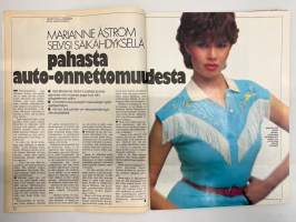 Jaana 1980 nr 16, Johanna Raunio, Marianne Aström toipuu kolarista, Jaana yllätti Warren Beattyn, Aila Arajuuri ja Kallu Tuominen, Tuulikki Eloranta, Pekka Laiho
