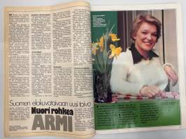 Jaana 1980 nr 17, Jari Samulin, Armi Sillanpää, Jaana Euroviisuissa, Pirjo Palanen, yksityisyrittäjä tänään Hilkka Lehtinen, muoti