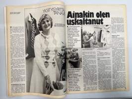Jaana 1980 nr 17, Jari Samulin, Armi Sillanpää, Jaana Euroviisuissa, Pirjo Palanen, yksityisyrittäjä tänään Hilkka Lehtinen, muoti