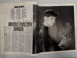Anna 1991 nr 42, Kikka, Helge Herala ja Marja Korhonen, Anne Kukkohovi alusvaatekuvissa, sisustus, Outi Mäenpää ja Tiina Pirhonen