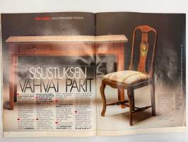 Anna 1991 nr 42, Kikka, Helge Herala ja Marja Korhonen, Anne Kukkohovi alusvaatekuvissa, sisustus, Outi Mäenpää ja Tiina Pirhonen