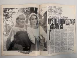 Anna 1991 nr 42, Kikka, Helge Herala ja Marja Korhonen, Anne Kukkohovi alusvaatekuvissa, sisustus, Outi Mäenpää ja Tiina Pirhonen