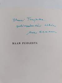Maan puolesta : Urho Kekkosen puheita ja kirjoituksia 1938-1955 (signeerattu, tekijän omiste)