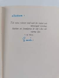 Xenion : ett knippe tillfällighetsvers (signeerattu)