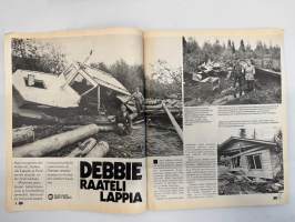 Apu 1982 nr 40, Keke Rosberg F1 maailmanmestari, Brita Koivuinen ja Pirkko Mannola, myrsky Lapissa