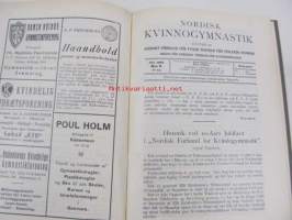 Nordisk kvinnogymnastik - årgång 1932 -sidottu vuosikerta