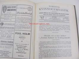 Nordisk kvinnogymnastik - årgång 1932 -sidottu vuosikerta