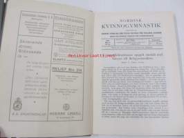 Nordisk kvinnogymnastik - årgång 1936 -sidottu vuosikerta