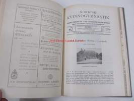 Nordisk kvinnogymnastik - årgång 1936 -sidottu vuosikerta