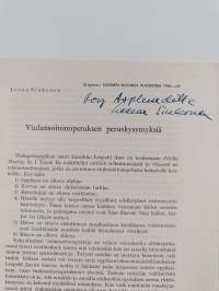 Viulunsoitonopetuksen peruskysymyksiä (signeerattu, tekijän omiste)