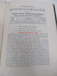 Nordisk kvinnogymnastik - årgång 1939 -sidottu vuosikerta