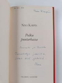 Polku puutarhassa (signeerattu, tekijän omiste)