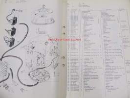 Volvo Penta Utombordsmotor / Outboard motor, typ 271, 35 hp 1969-74, 499 cc, 3-cyl. Reservdelslista / Spare parts list -varaosaluettelo