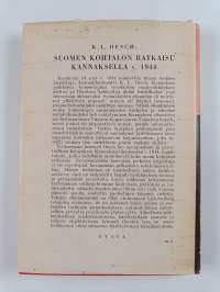 Suomen kohtalon ratkaisu Kannaksella v. 1944